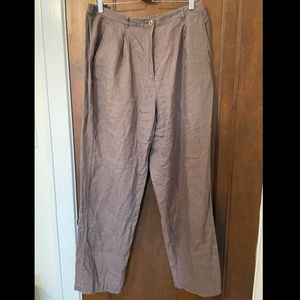 Nordstrom wide-leg linen pants